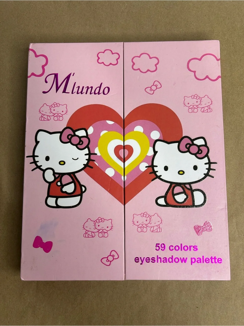 Hello Kitty 59 Colors Eyeshadow Palete- New